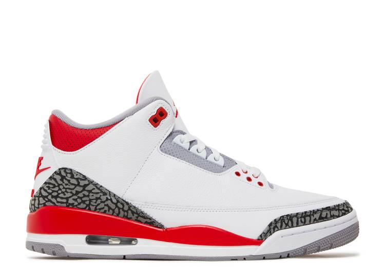 Jordan Retro 3 - FIRE RED