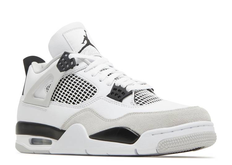 Jordan Retro 4 - MILITARY BLACK
