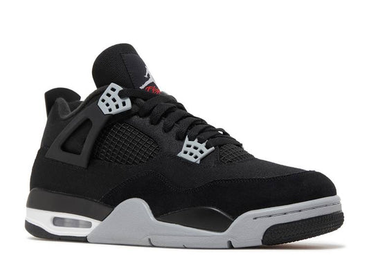 Jordan Retro 4 - BLACK CANVAS