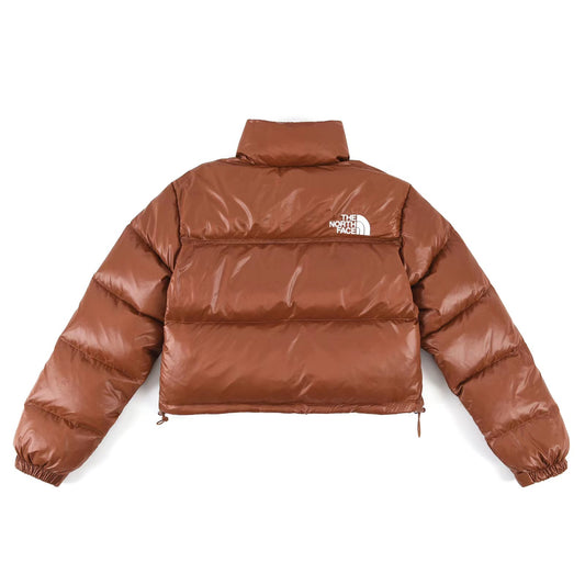 The North Face Short Nuptse 700 "Glossy Brown"