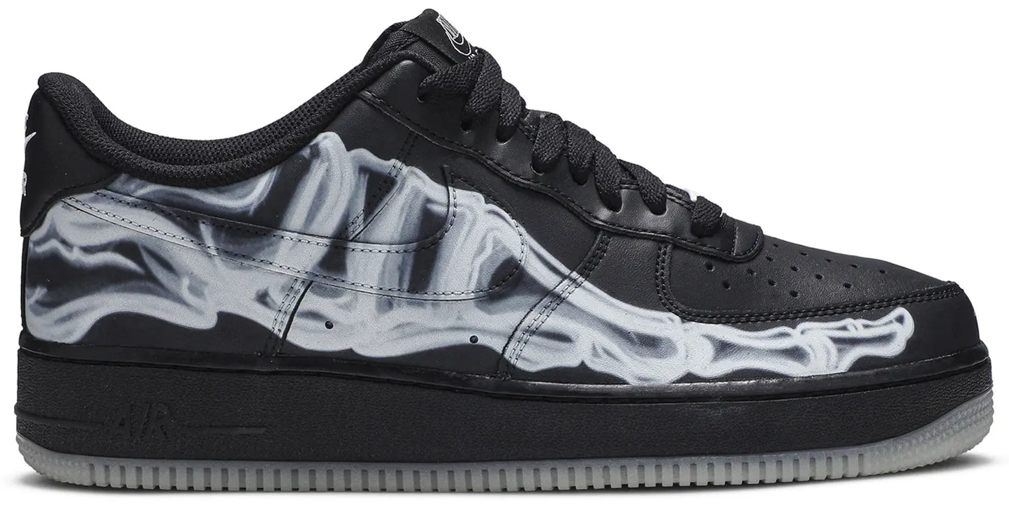 Air Force 1 Low - Skeleton Black