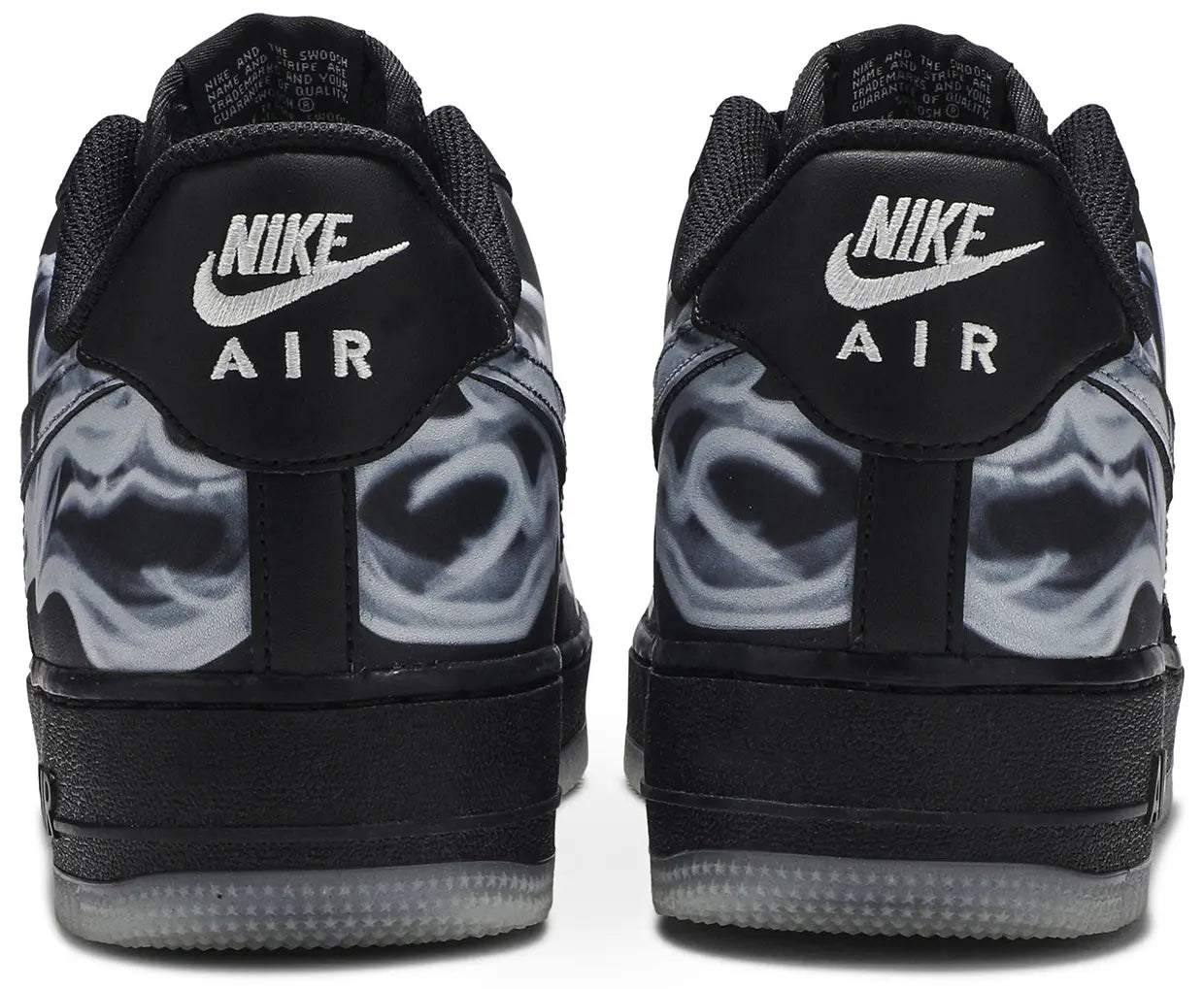 Air Force 1 Low - Skeleton Black