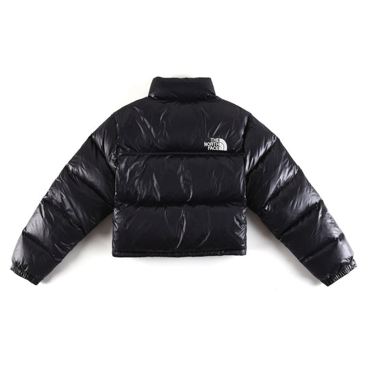 The North Face Short Nuptse 700 "Glossy Black"