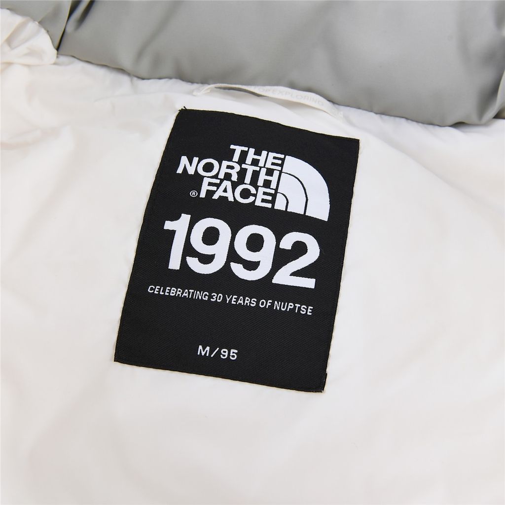 The North Face Printed 1992 Retro Anniversary Nuptse "Black Cloud White"