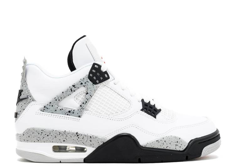 Jordan Retro 4 - WHITE CEMENT