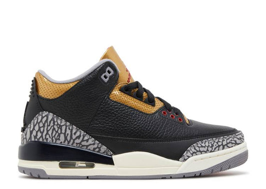 Jordan Retro 3 - BLACK GOLD