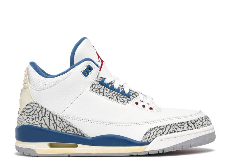 Jordan Retro 3 - TRUE BLUE
