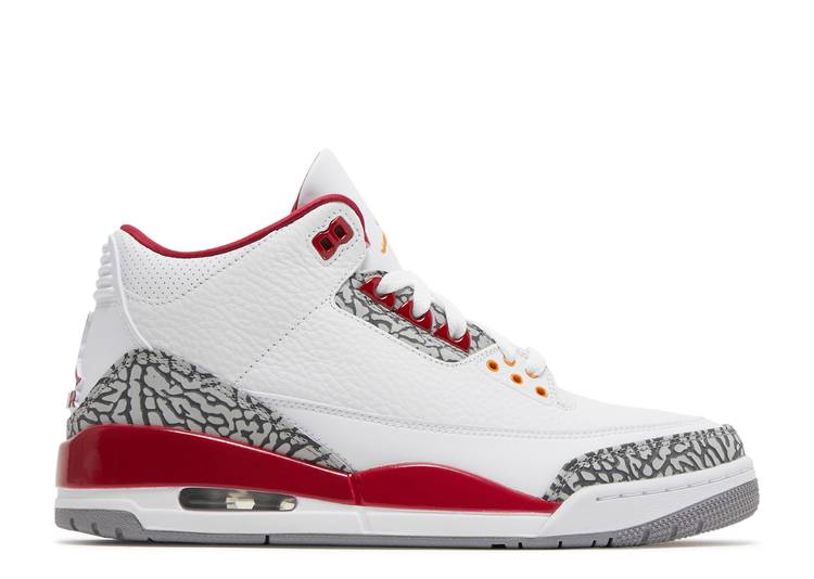 Jordan Retro 3 - CARDINAL RED