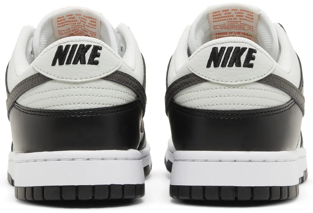 Nike Dunk Low - Black Total Orange Mini Swoosh