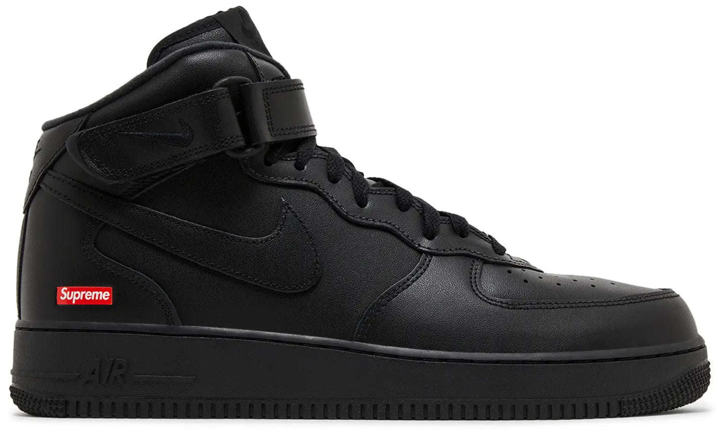 Air Force 1 Mid - Supreme Black