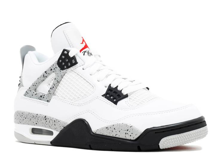 Jordan Retro 4 - WHITE CEMENT