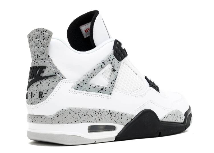 Jordan Retro 4 - WHITE CEMENT