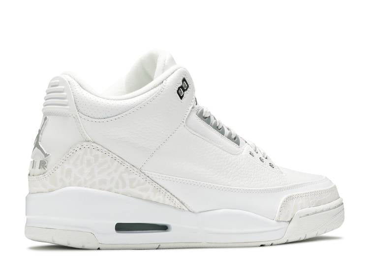 Jordan Retro 3 - PURE WHITE