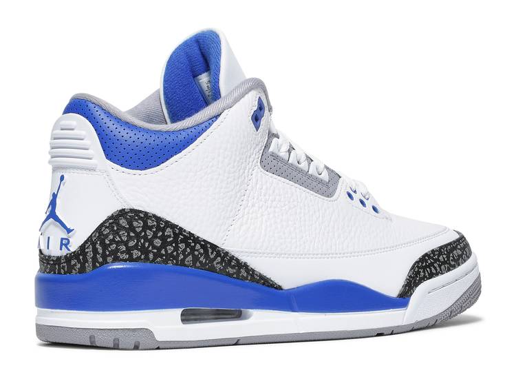 Jordan Retro 3 - RACER BLUE