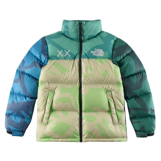 KAWS X The North Face Retro 1996 Nuptse 700 Green