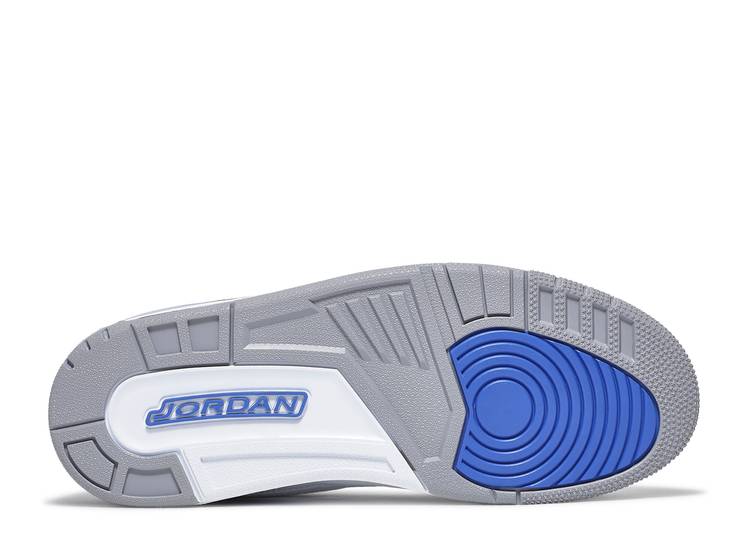 Jordan Retro 3 - RACER BLUE
