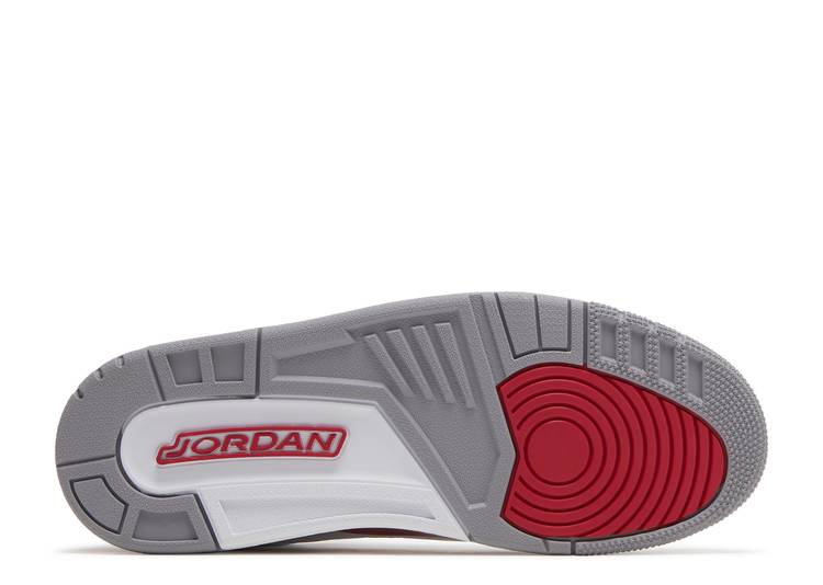Jordan Retro 3 - CARDINAL RED