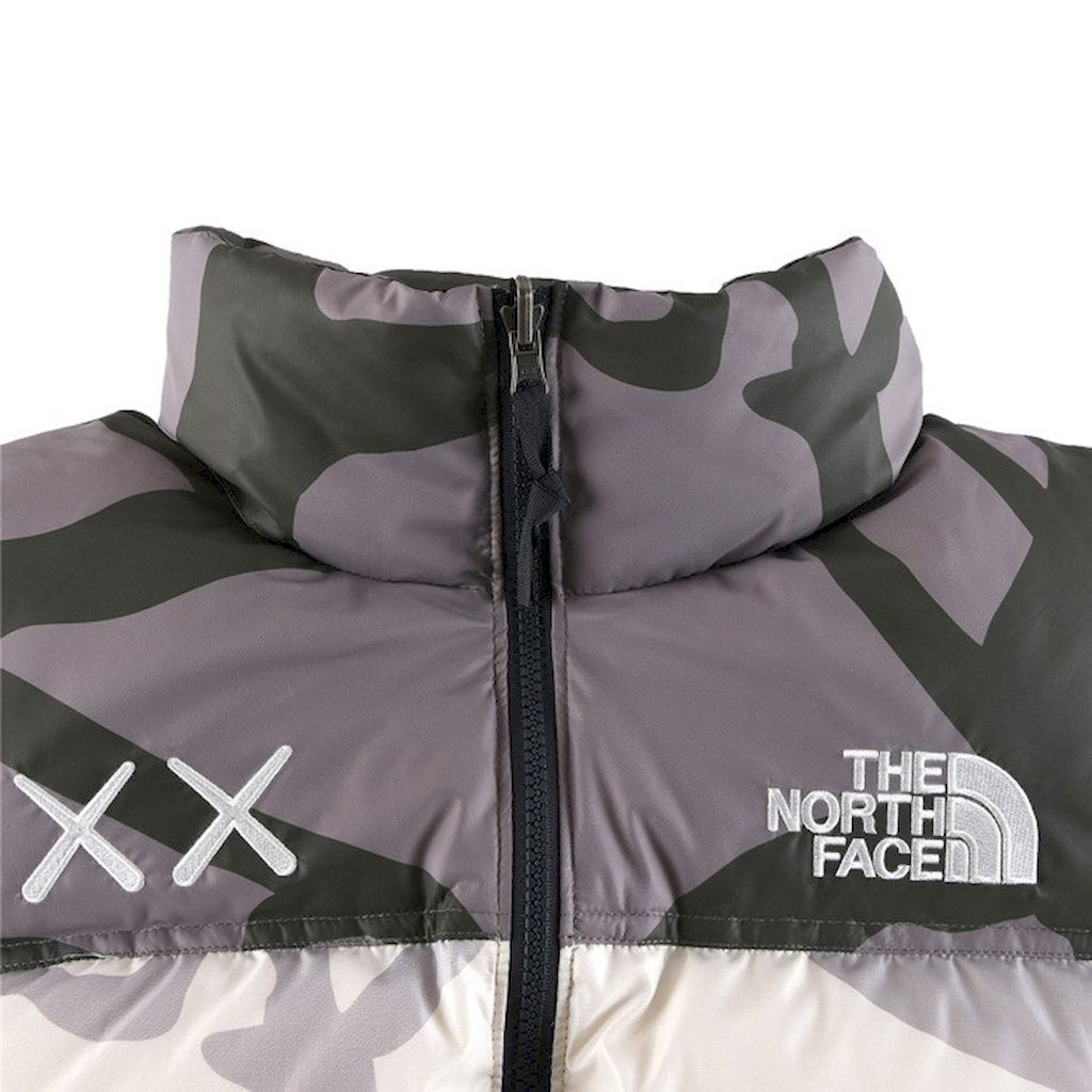 KAWS X The North Face Retro 1996 Nuptse 700 Grey