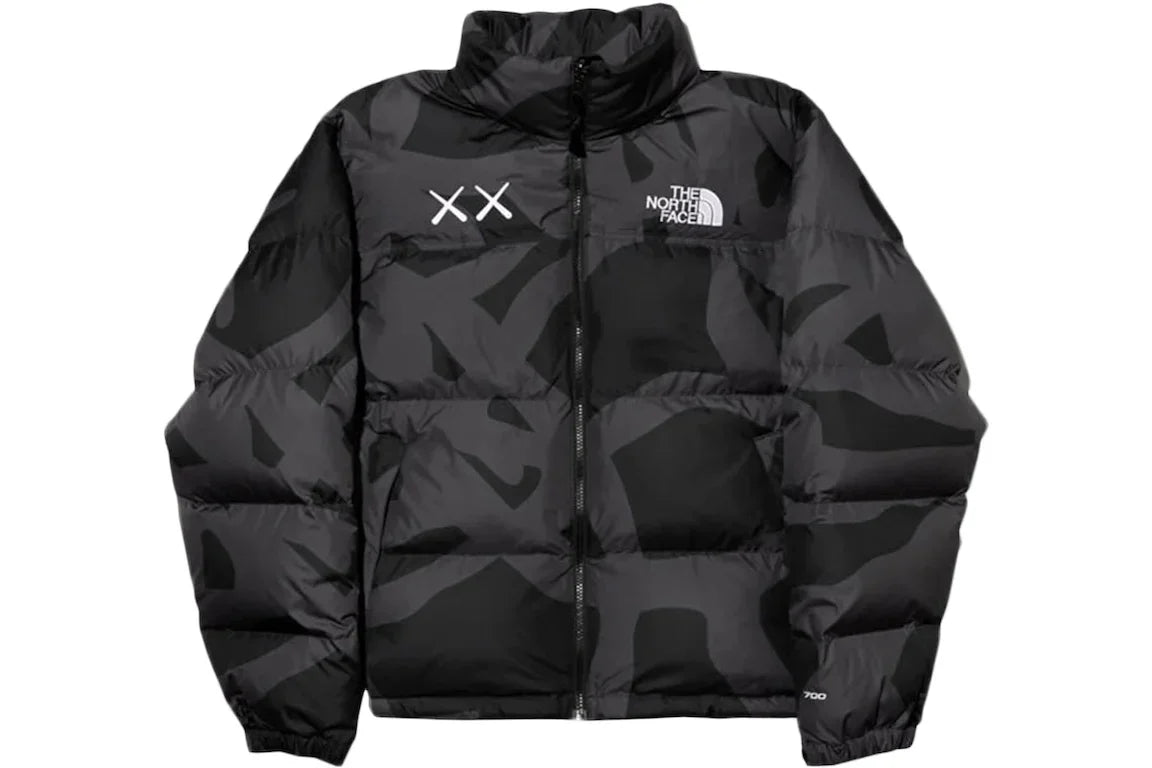 KAWS X The North Face Retro 1996 Nuptse Black